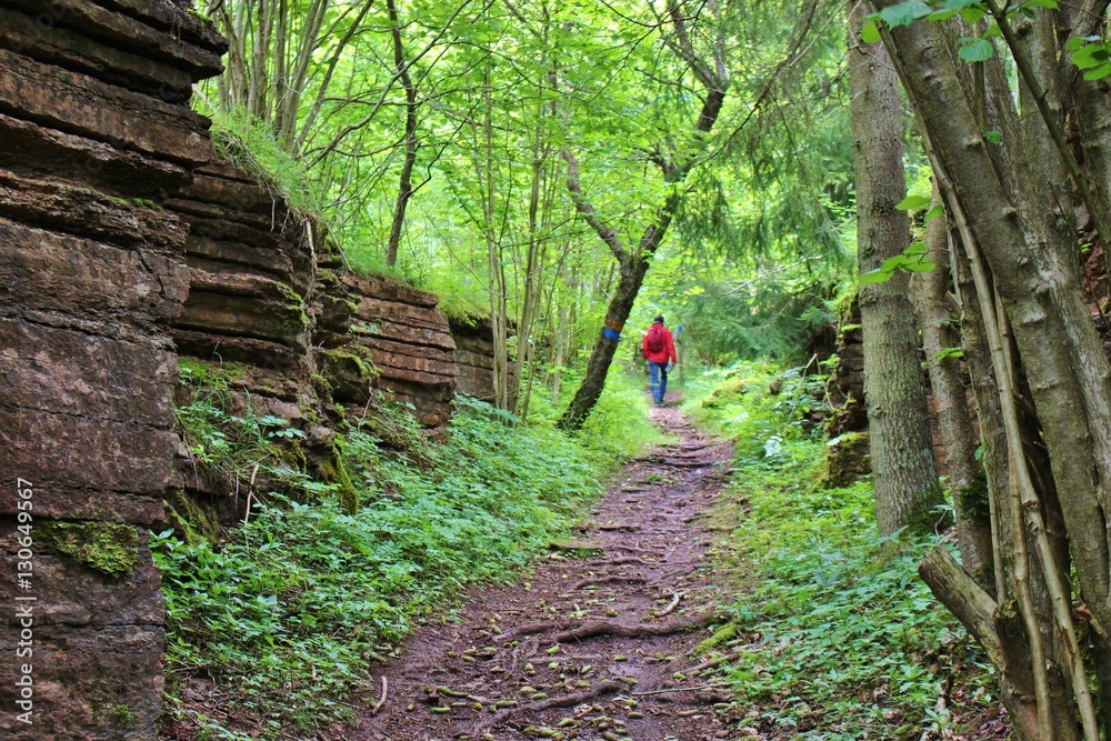 Vandring på Kinnekulle