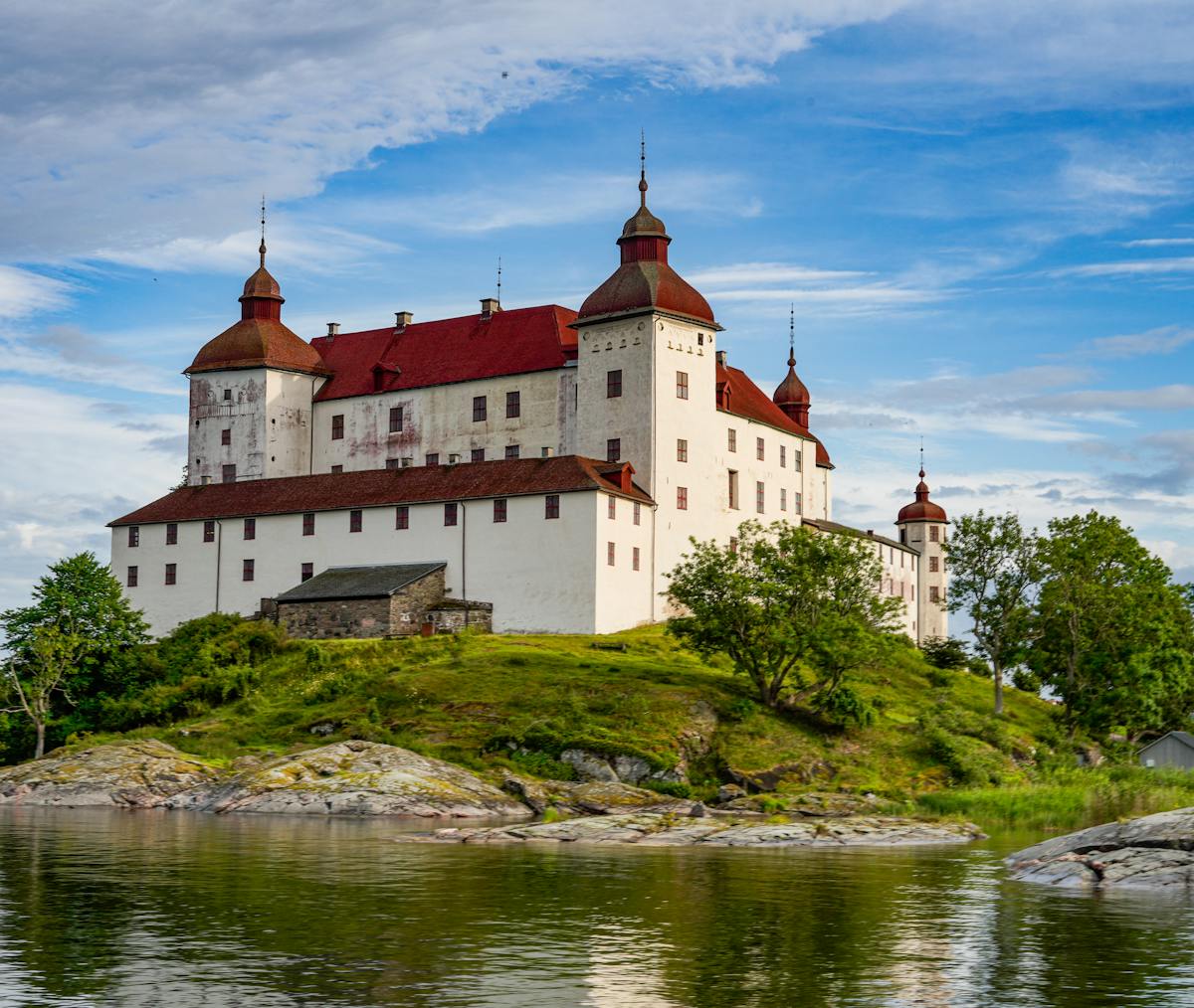 Läckö slott på Kållandsö vid Vänern